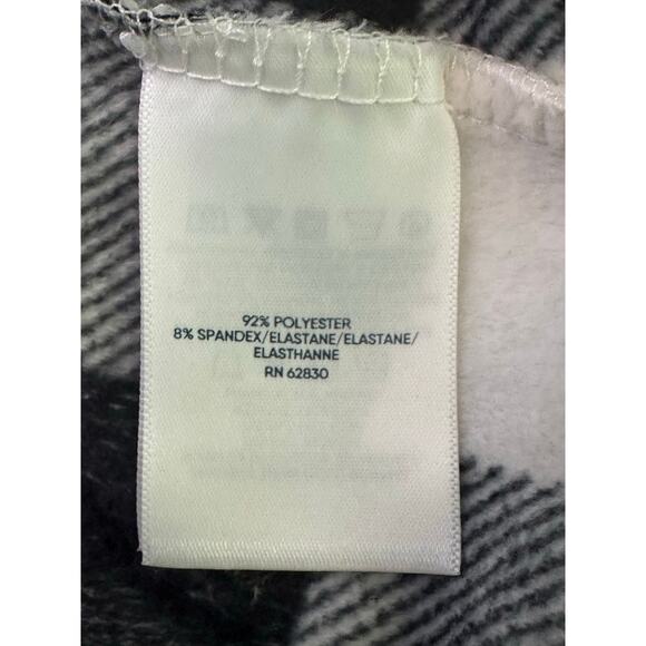 Land's End black white gingham long sleeves sweater size LP - Picture 4 of 10